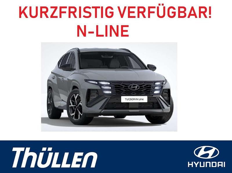 Grau (shadow grey) Neu 2025 Hyundai Tucson SUV | 31.205 € (Superpreis) - Bild 1/4
