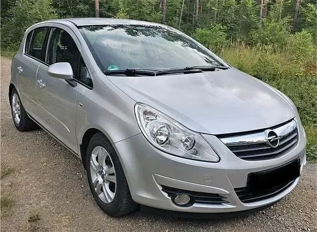 Gebraucht Opel Corsa 80 PS (58 kW) 2008 Silber Kleinwagen