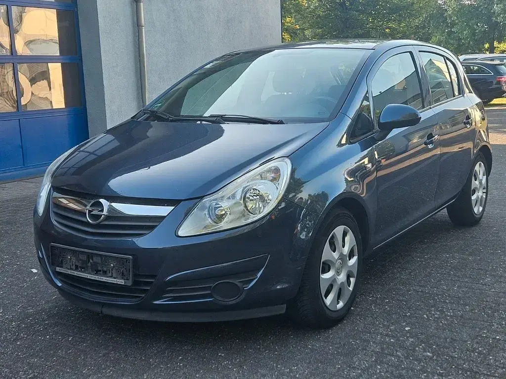 Gebraucht Opel Corsa Edition 80 PS (58 kW) 2009 Blau Kleinwagen