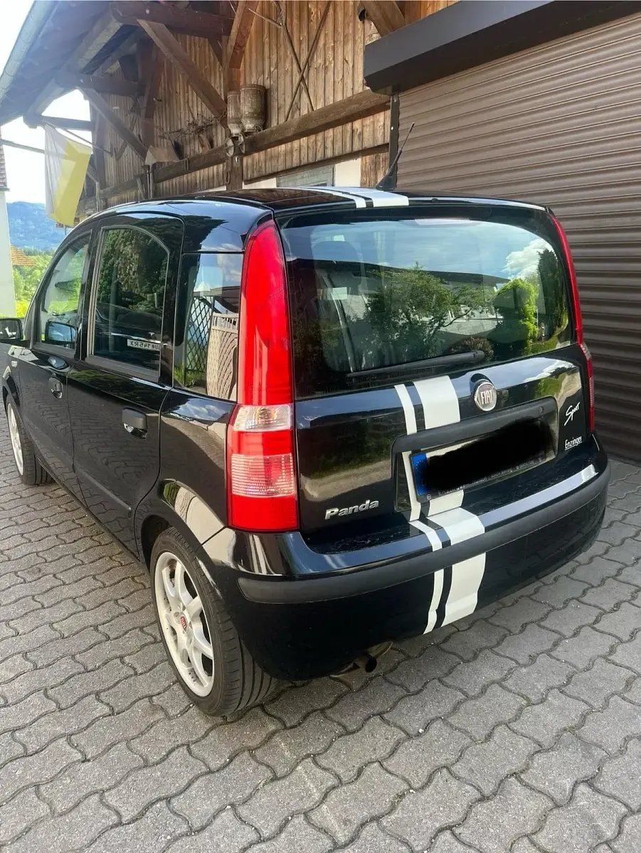 Gebraucht Fiat Panda 60 PS (44 kW) 2009 Schwarz Kleinwagen