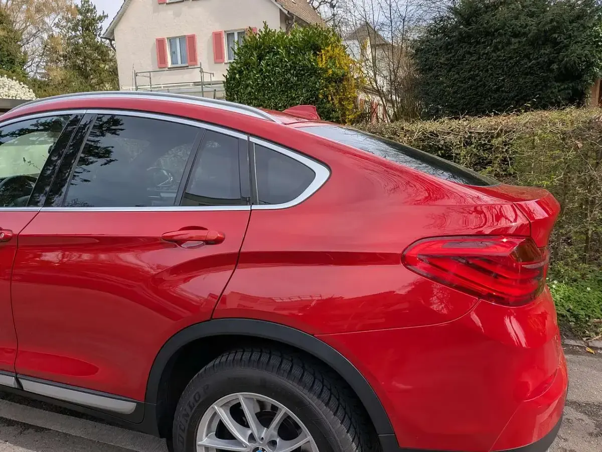 Gebraucht BMW X4 xLine 190 PS (139 kW) 2017 Rot SUV