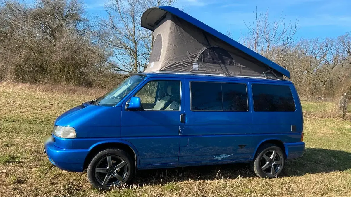 Gebraucht VW T4 102 PS (75 kW) 2003 Blau Van