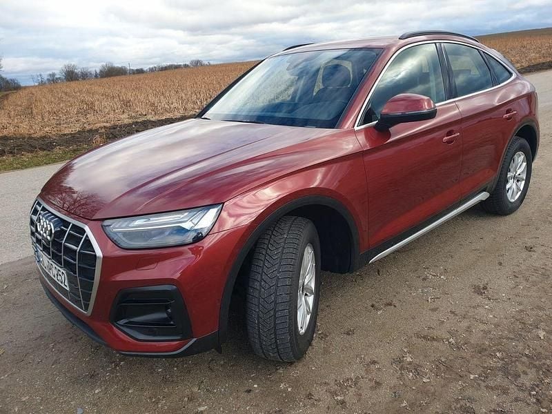 Gebraucht Audi Q5 Sportback Advanced 204 PS (150 kW) 2023 Rot SUV