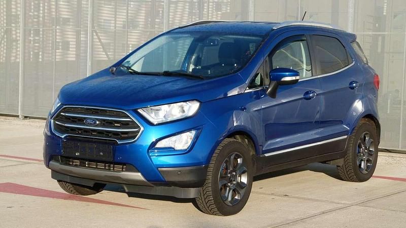 Gebraucht Ford Ecosport Titanium 125 PS (91 kW) 2018 Blaumetallic SUV