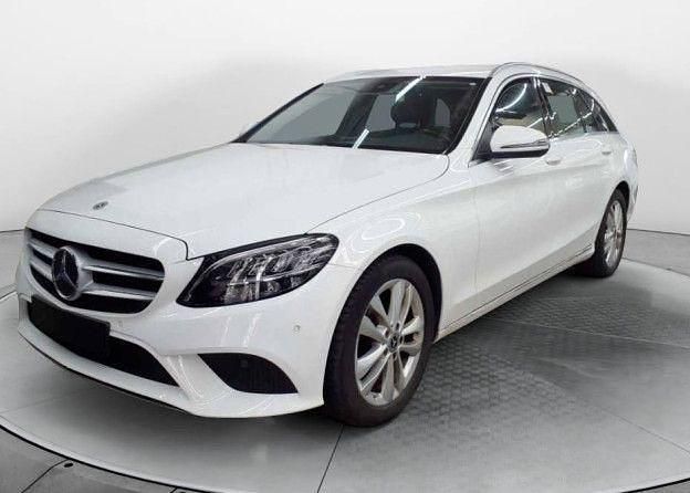 Weiß Gebraucht 2020 Mercedes C180 Avantgarde Kombi | 18.799 € (Superpreis) - Bild 1/4