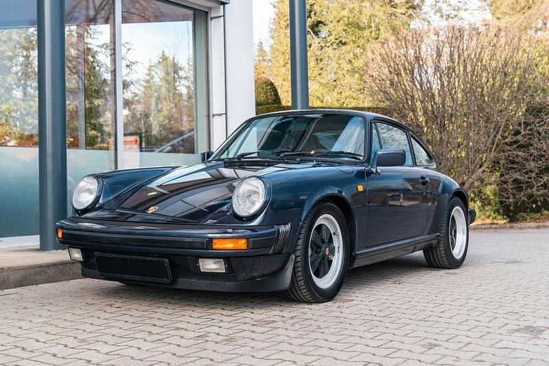 Second-hand Porsche 911 231 CP (169 kW) 1987 Albastru Coupe