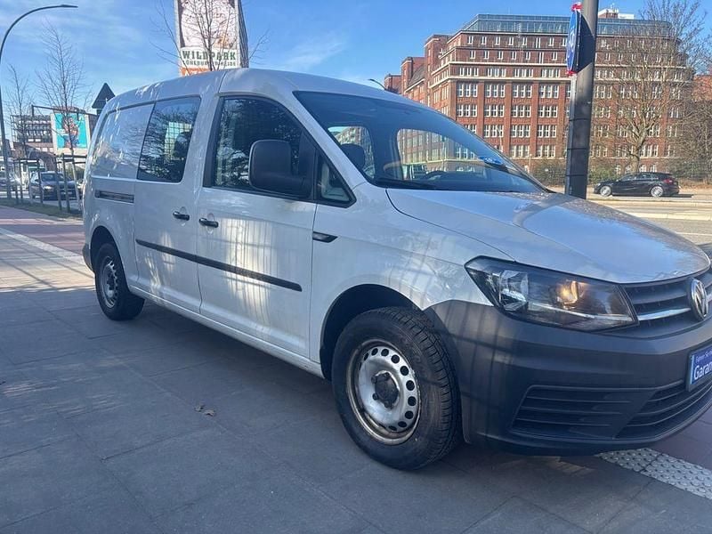 Gebraucht VW Caddy Maxi 102 PS (75 kW) 2018 Weiß Van / Kleinbus