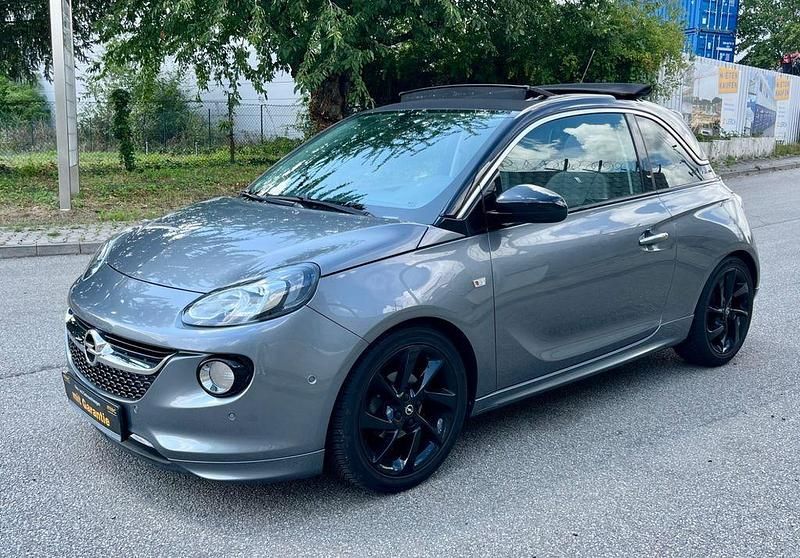 Grau Gebraucht 2018 Opel Adam Open Air Kleinwagen | 13.490 € (Fairer Preis) - Bild 1/4