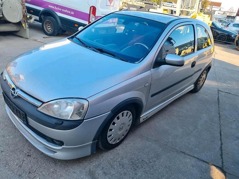 Gebraucht Opel Corsa 90 PS (66 kW) 2003 Silber Kleinwagen