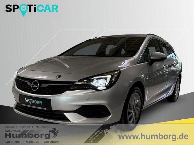 Silber Gebraucht 2020 Opel Astra Elegance Kombi | 12.970 € (Etwas zu teuer) - Bild 1/4