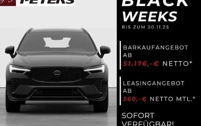 Schwarz Neu 2025 Volvo XC60 Plus SUV | 60.900 € (Superpreis) - Bild 1/4
