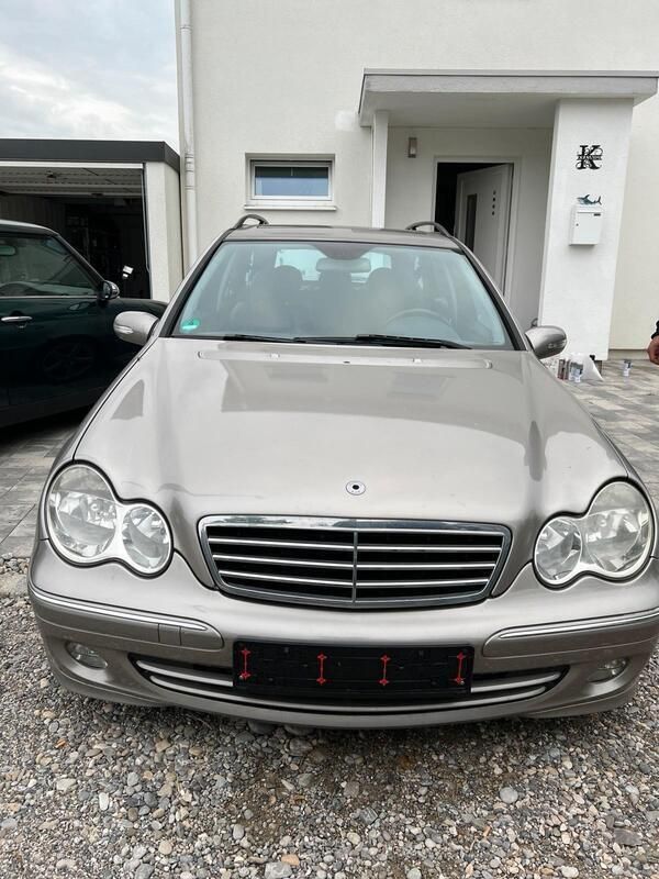 Silber Gebraucht 2006 Mercedes C200 Kombi | 1.200 € (Superpreis) - Bild 1/4