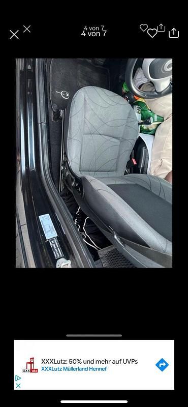 Gebraucht Smart ForTwo Cabrio 70 PS (51 kW) 2011 Schwarz Cabrio