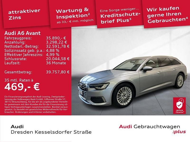 Gebraucht Audi A6 Design 299 PS (219 kW) 2022 Silber Kombi