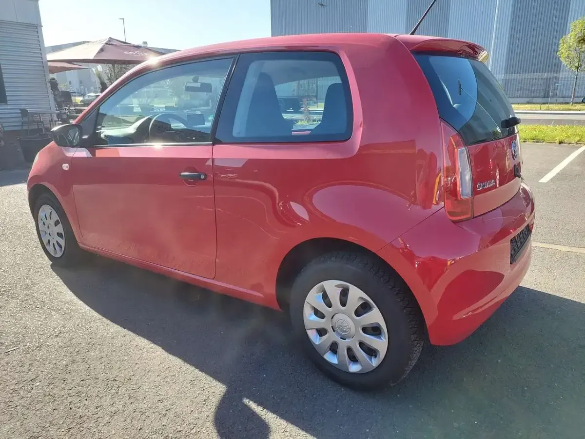 Gebraucht Skoda Citigo Active 60 PS (44 kW) 2014 Tornadorot Kleinwagen