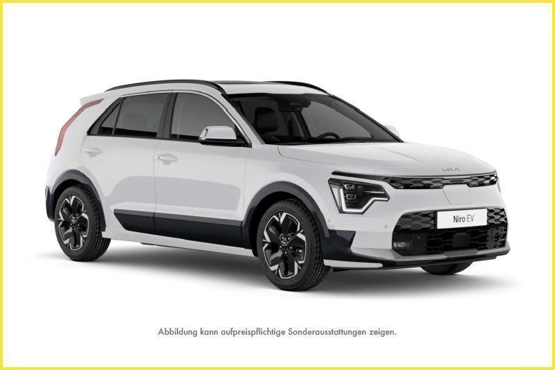 Weiß Gebraucht 2023 Kia e-Niro Vision SUV | 31.990 € (Etwas zu teuer) - Bild 1/4