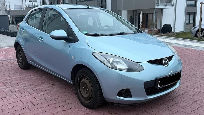 Blau Gebraucht 2008 Mazda 2 Kleinwagen | 900 € (Guter Preis) - Bild 1/4