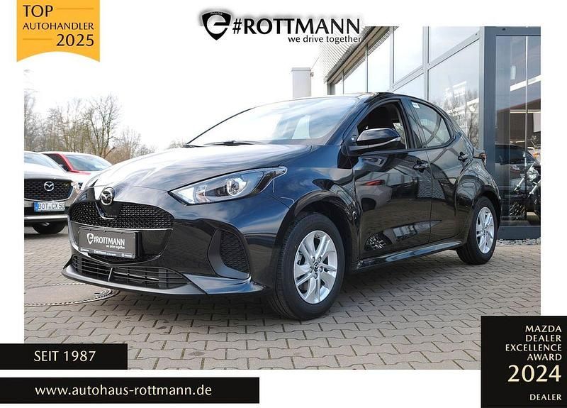 Schwarz Neu 2025 Mazda 2 Center-Line Limousine | 21.970 € (Fairer Preis) - Bild 1/4
