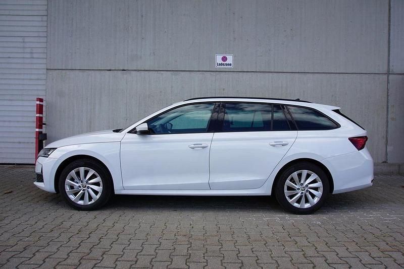Neu Skoda Octavia 150 PS (110 kW) 2025 Moonweiss metallic Kombi