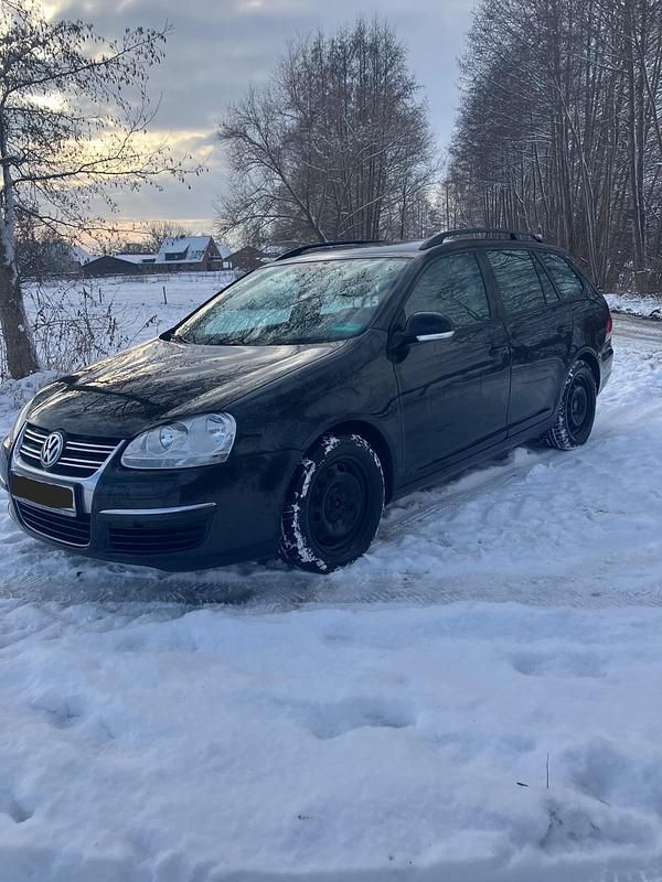 Gebraucht VW Golf V 110 PS (80 kW) 2009 Schwarz Kombi