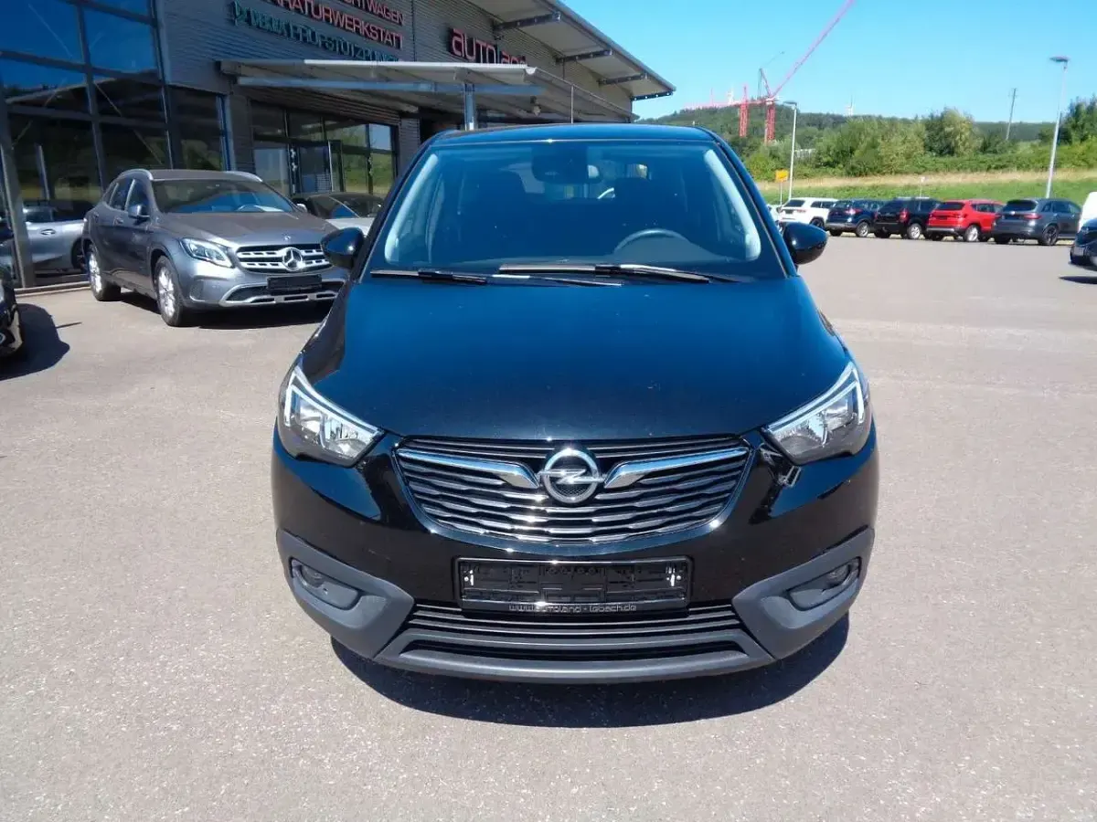 Gebraucht Opel Crossland X 120 PS (88 kW) 2019 Diamond black SUV