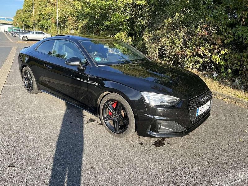 Schwarz Gebraucht 2021 Audi A5 Advanced Coupé | 28.150 € (Superpreis) - Bild 1/4