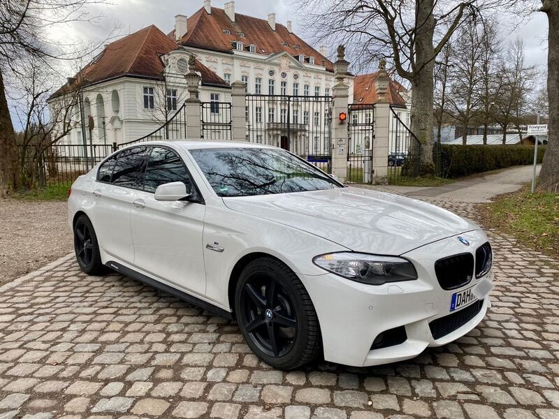 Weiß Gebraucht 2011 BMW 525 M Sport Limousine | 16.999 € (Teuer) - Bild 1/4