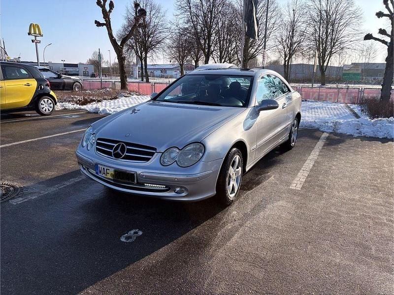Gebraucht Mercedes CLK200 Avantgarde 163 PS (119 kW) 2004 Silber Coupé
