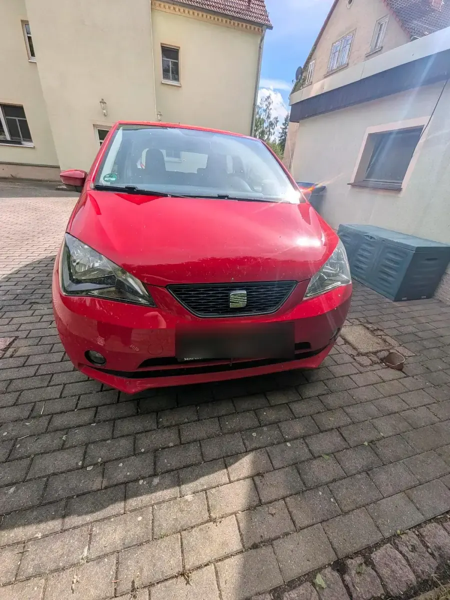 Gebraucht Seat Mii 75 PS (55 kW) 2012 Rot Kleinwagen