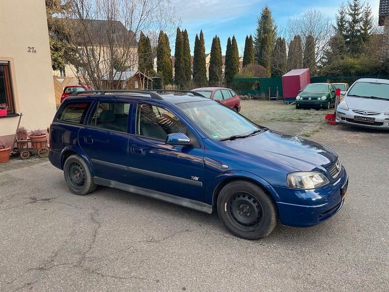 Gebraucht Opel Astra 101 PS (74 kW) 2003 Blau Kombi