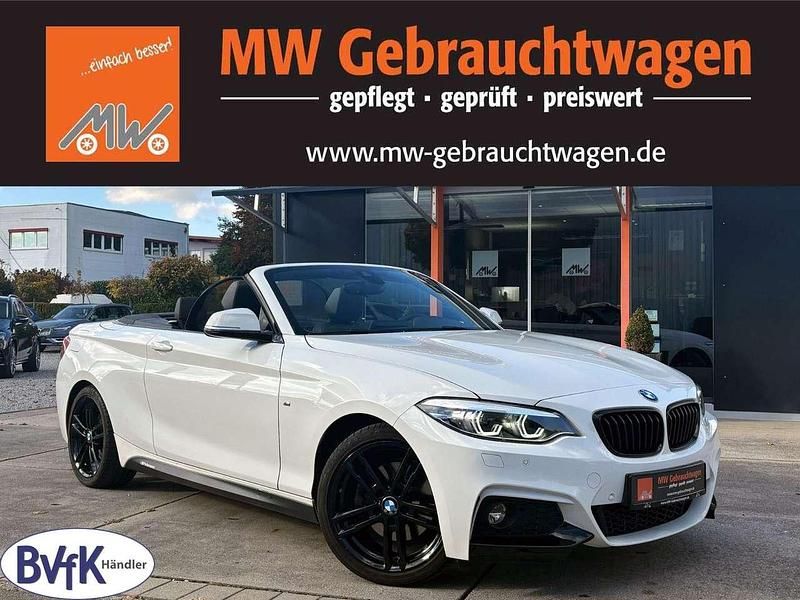 Weiß Gebraucht 2021 BMW 220 M Sport Cabrio | 29.990 € (Fairer Preis) - Bild 1/3