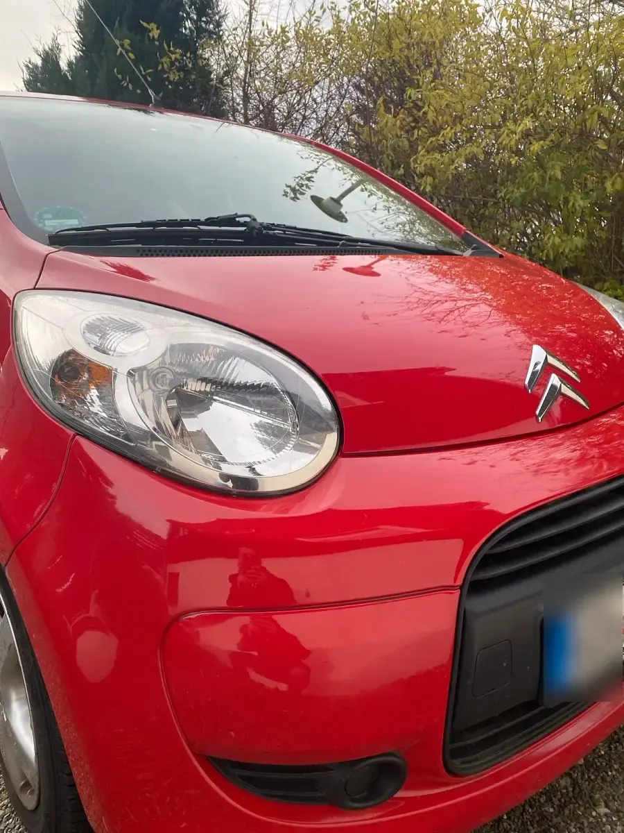 Usata Citroën C1 68 CV (50 kW) 2008 Rosso Utilitaria