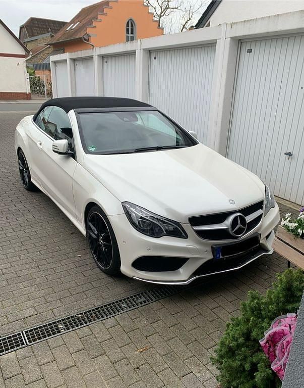 Weiß Gebraucht 2014 Mercedes E350 Cabrio | 21.300 € (Fairer Preis) - Bild 1/4
