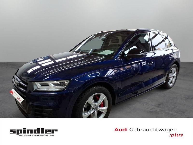 Navarrablau metallic Gebraucht 2020 Audi SQ5 Ambiente SUV | 38.980 € (Guter Preis) - Bild 1/4