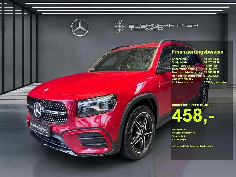 Rot Gebraucht 2025 Mercedes GLB200 AMG SUV | 42.280 € (Guter Preis) - Bild 1/3