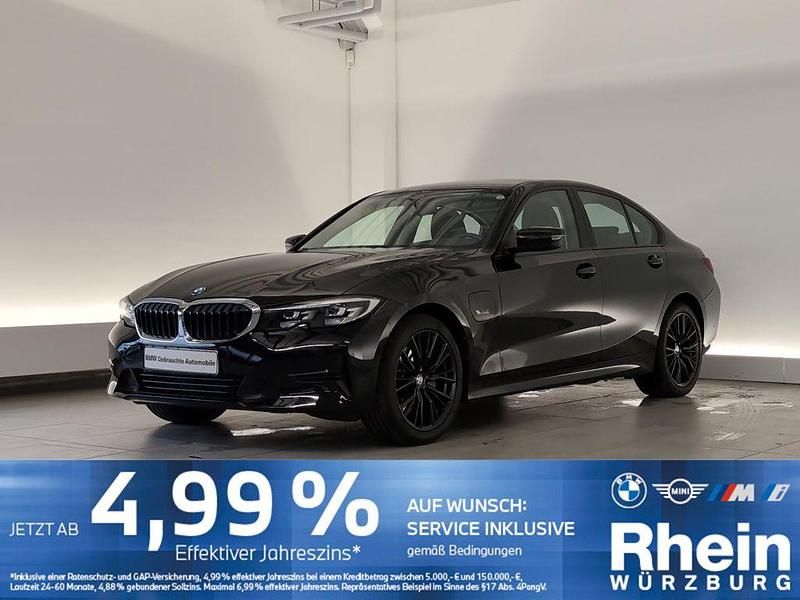 Schwarz Gebraucht 2022 BMW 320e Advantage Limousine | 29.789 € (Fairer Preis) - Bild 1/4