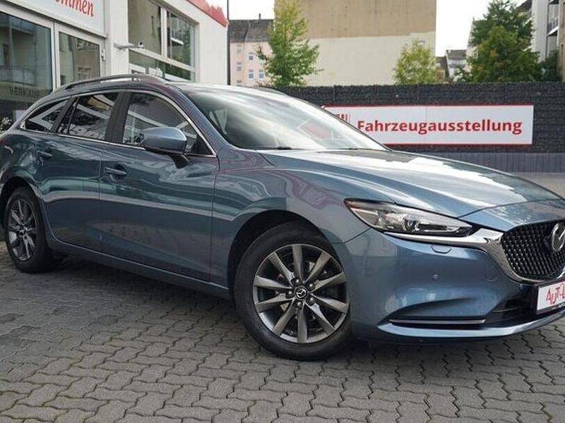 Gebraucht Mazda 6 145 PS (106 kW) 2021 Bluereflexmet. (metallic) Kombi