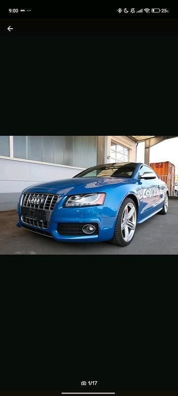 Blau Gebraucht 2010 Audi S5 Design Coupé | 12.900 € (Superpreis) - Bild 1/4