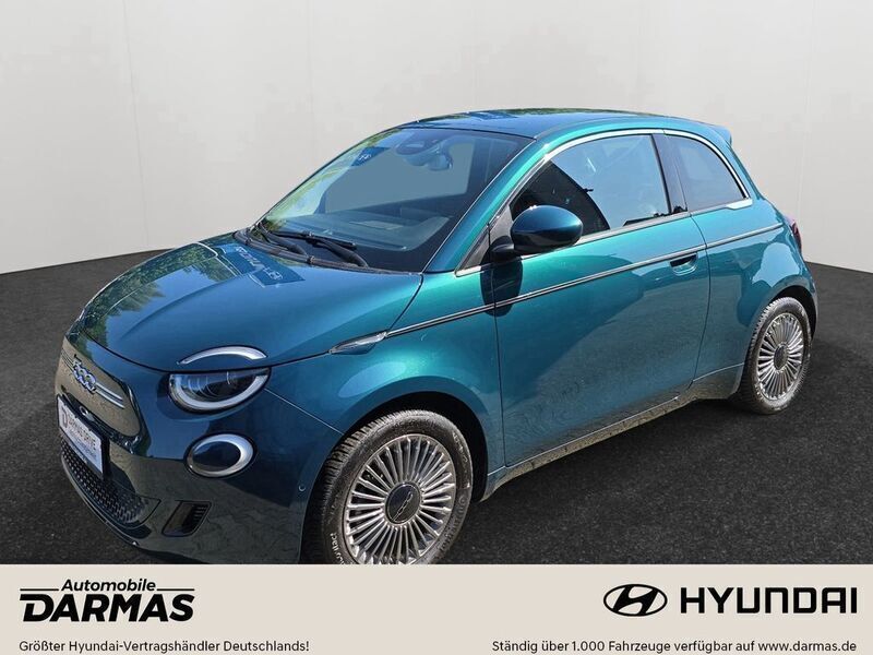 Grün Gebraucht 2023 Fiat 500e Icon Kleinwagen | 20.990 € (Fairer Preis) - Bild 1/4