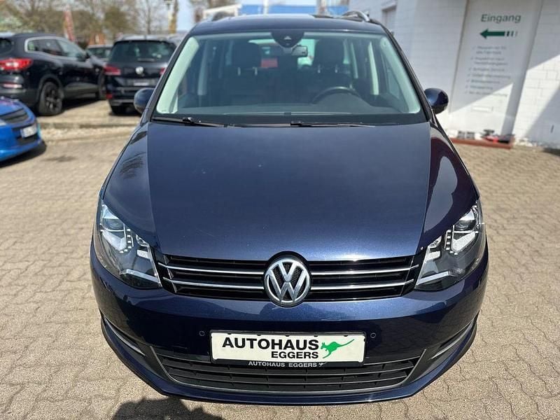 Gebraucht VW Sharan Highline 140 PS (102 kW) 2015 Blau Van / Kleinbus