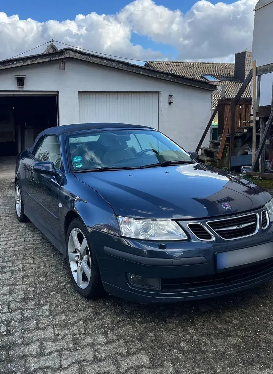 Gebraucht Saab 9-3 Vector 175 PS (128 kW) 2004 Blau Cabrio