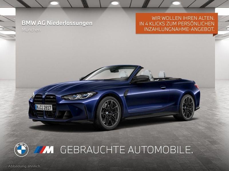 Blau Gebraucht 2022 BMW M4 Cabriolet Competition Edition Cabrio | 75.380 € (Fairer Preis) - Bild 1/4