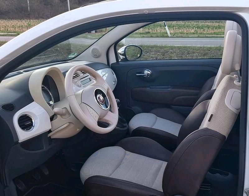 Gebraucht Fiat 500C 69 PS (50 kW) 2010 Weiß Cabrio