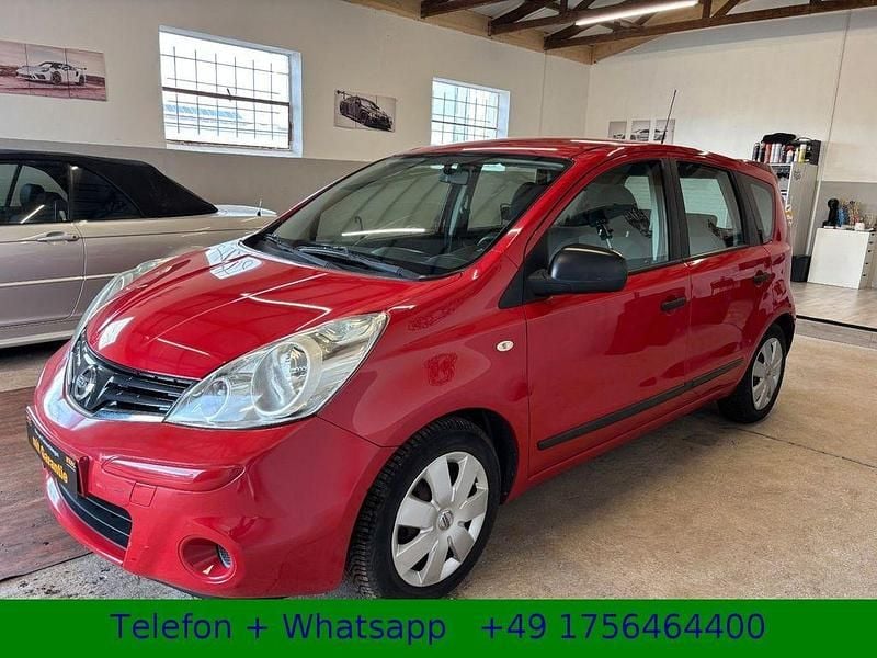 Gebraucht Nissan Note Visia 90 PS (66 kW) 2013 Rot Kleinwagen
