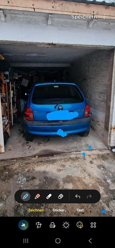 Gebraucht Opel Corsa 2001 Blau Kleinwagen