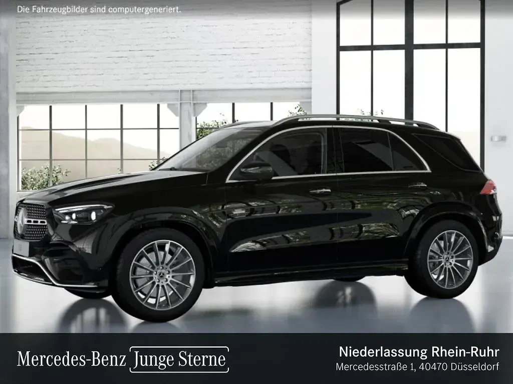Gebraucht Mercedes GLE400 AMG 252 PS (185 kW) 2023 Obsidianschwarz SUV