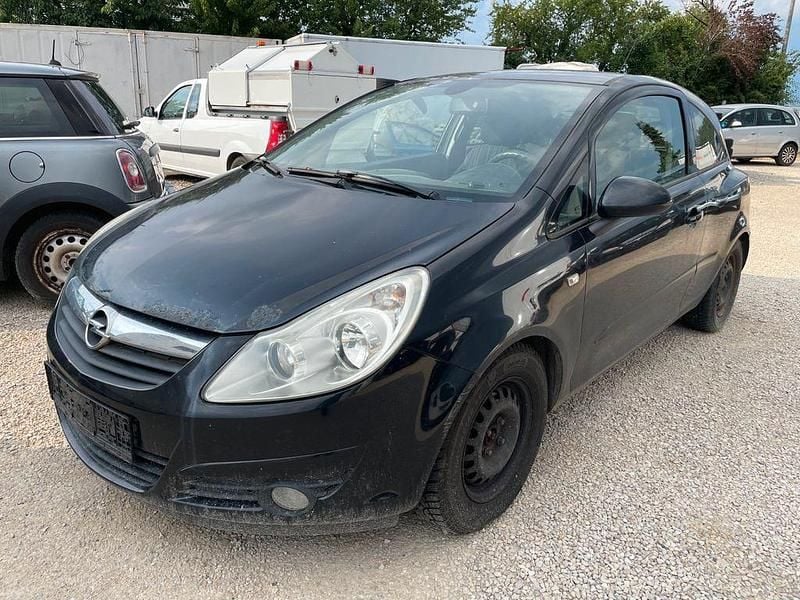 Schwarz Gebraucht 2007 Opel Corsa Catch Me | 600 € (Superpreis) - Bild 1/4