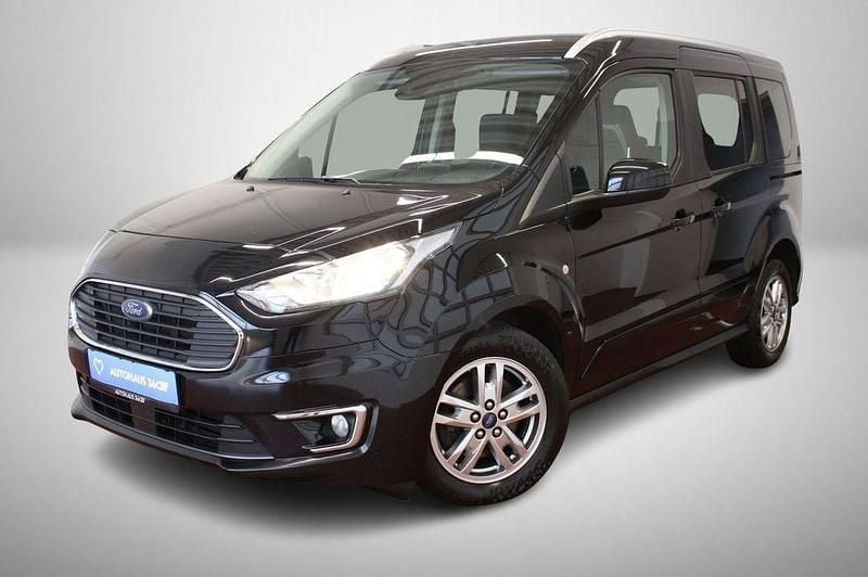 Iridiumschwarz Gebraucht 2020 Ford Tourneo Connect Titanium Van / Kleinbus | 9.990 € - Bild 1/4