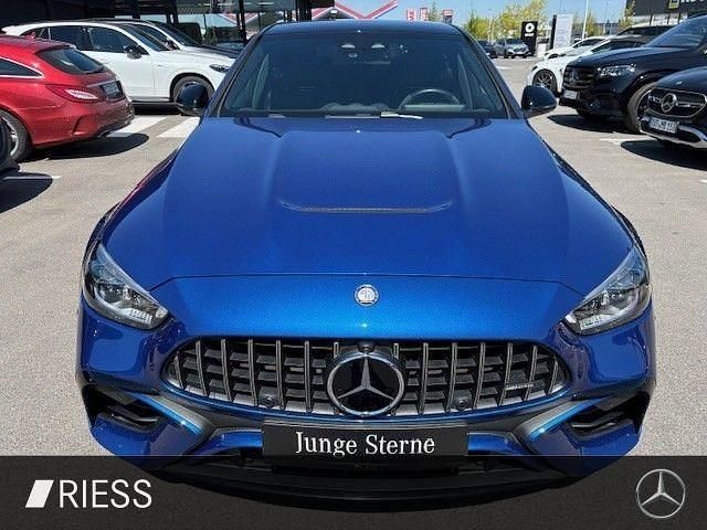 Gebraucht Mercedes C63 AMG AMG 476 PS (350 kW) 2024 Metalliclack spektralblau Limousine