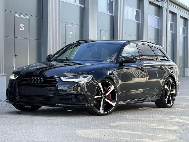 Schwarz Gebraucht 2016 Audi A6 Black Edition Kombi | 21.999 € (Guter Preis) - Bild 1/4